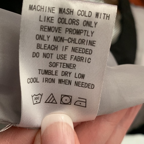 Calvin Klein performance black insulated long winter coat size XL - Picture 10 of 10